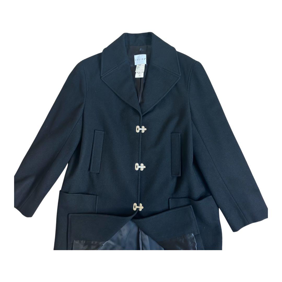 ［激レア］CELINE ロングコート チェスターコート フィービー期　大きめ