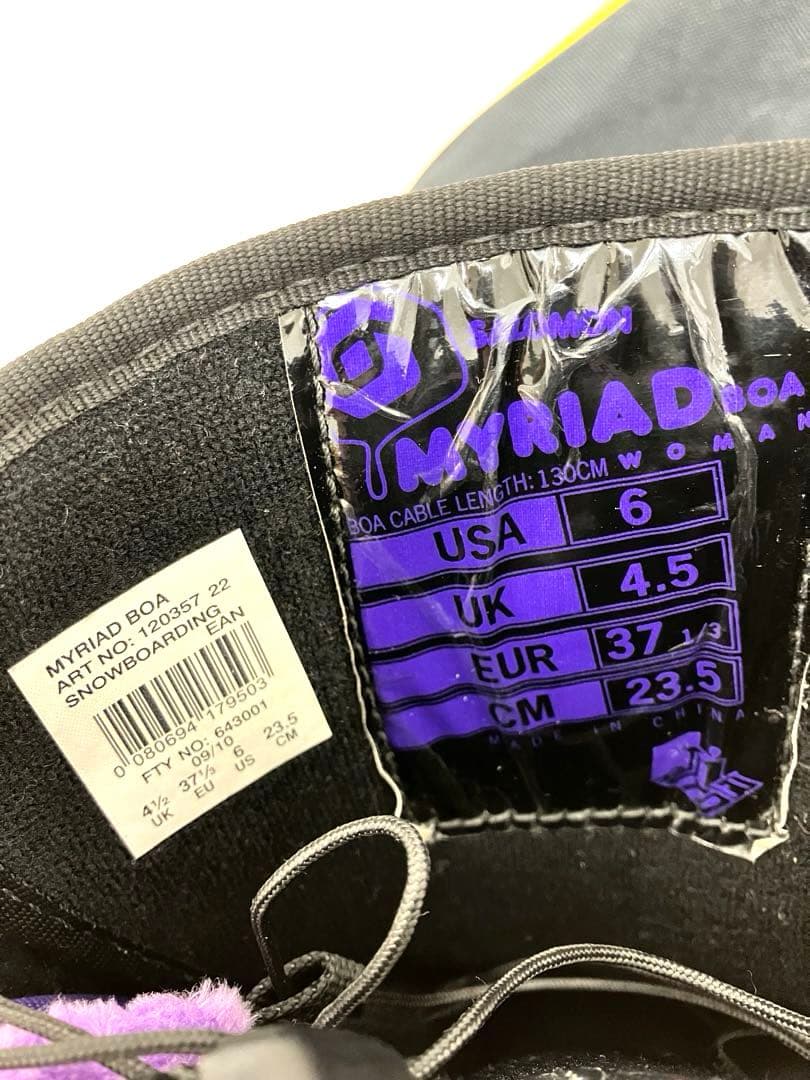 146cm スノーボードとビンディングとブーツの 3点セット ！ 大阪手渡可