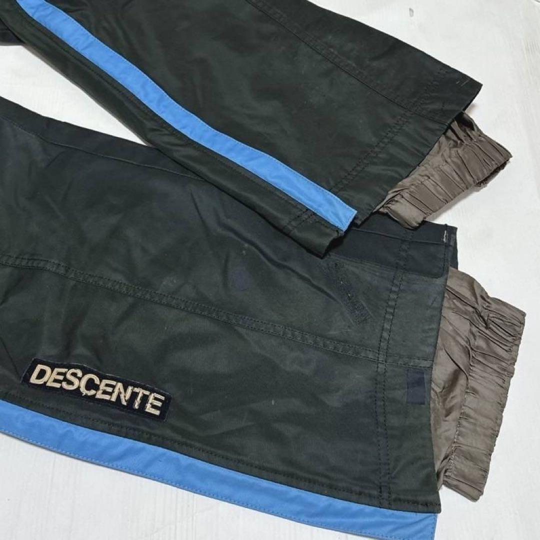 DESCENTE　日本製　フード取外し可　ドローコード付き　スキーウェア 上下