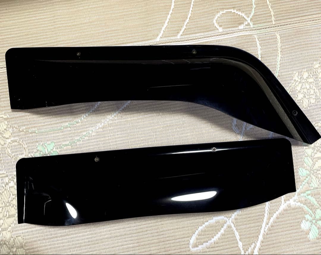 タントカスタム l375s OXバイザー　ダークスモーク　リアフロントセット