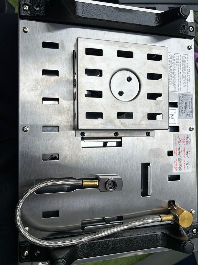 GASWARE ガスウェア パワープレートバーナー No.6 セラミックシルバー