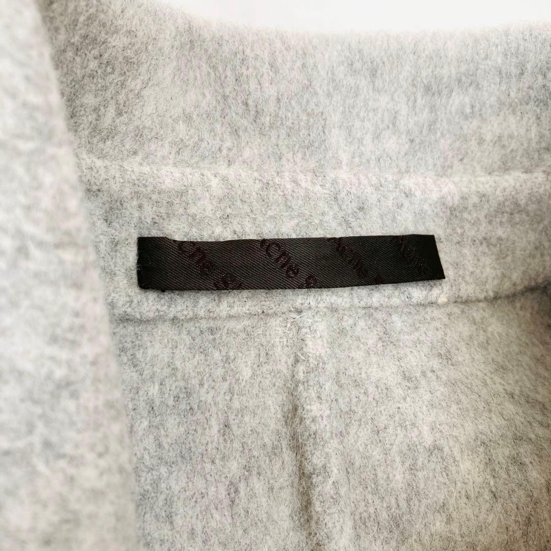美品✨acne studios リバーコート　カシミヤ　ベルテッド　ロング 34