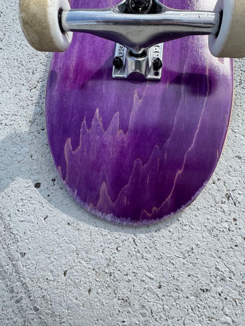 Supreme 紫 スケートボード コンプリート8インチ