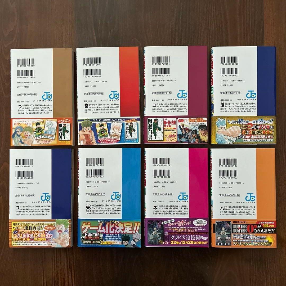 ハンター×ハンター　1〜37巻＋ハンターズガイド　　　HUNTER×HUNTER
