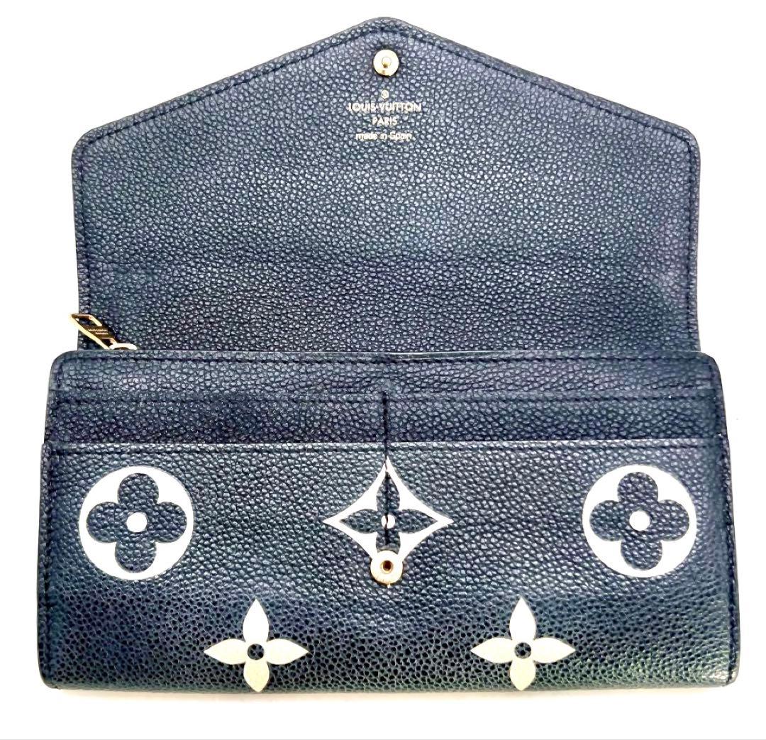【極美品】 ルイヴィトン バイカラーモノグラム アンプラント ポルトフォイユサラ
