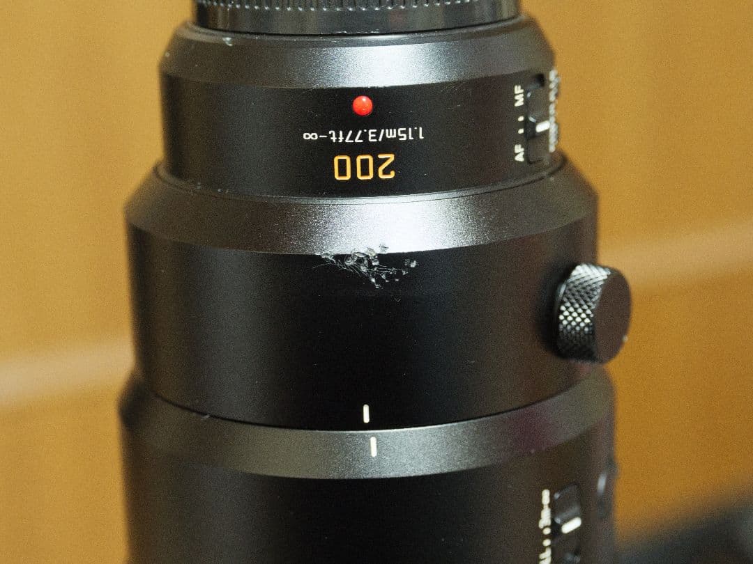 レンズ(単焦点) LUMIX leica DG ELMARIT 200mm F2.8