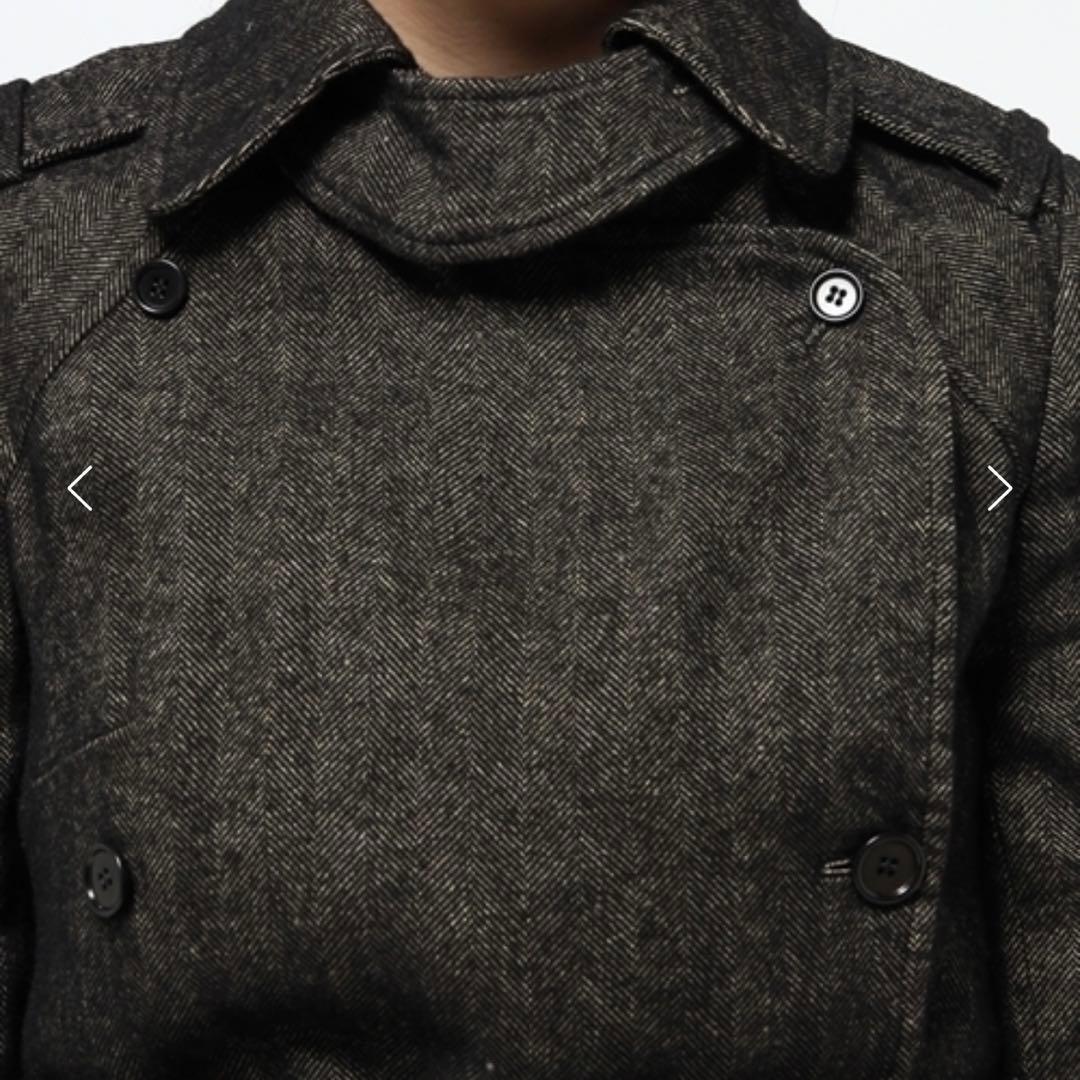 ISABEL MARANT ETOILE ロングコート　ヘリンボーン　麻　毛　S