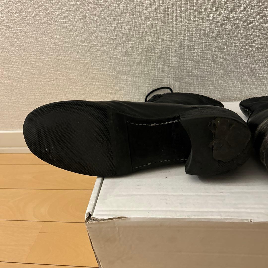 靴 PL11L. Laced Up Boots Horse GUIDI.