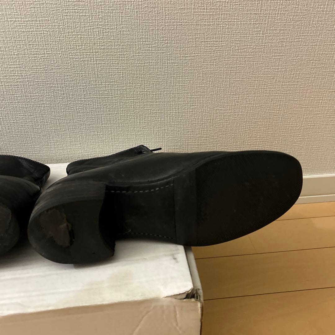 靴 PL11L. Laced Up Boots Horse GUIDI.