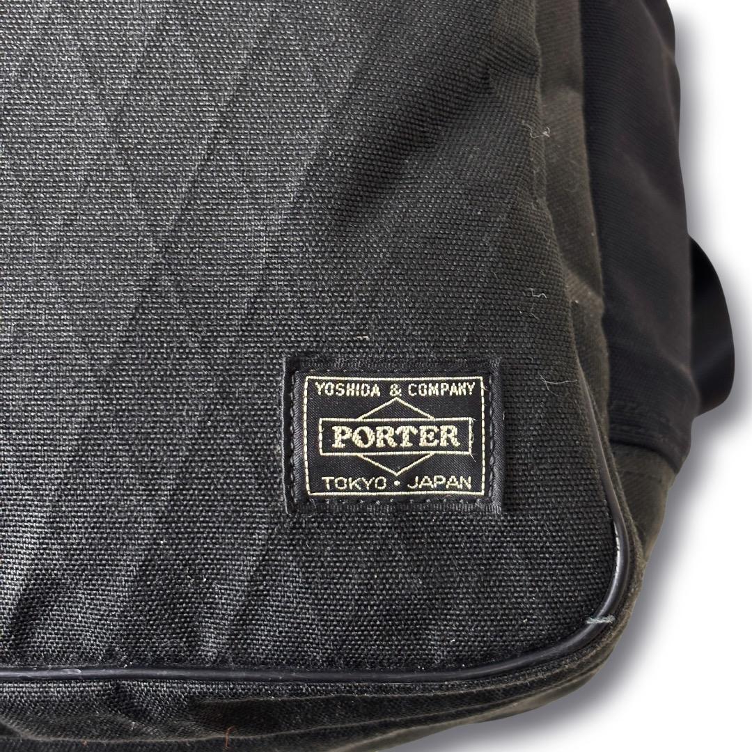 ポーター ハイブリッド デイパック 黒 リュック バックパック PORTER