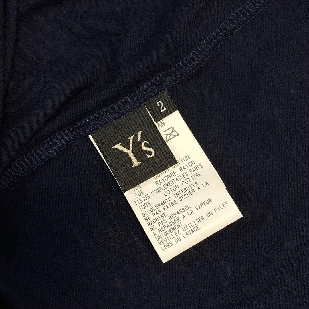 Y's ワイズ 美品 22SS 3 SHADE PATCHED カットソー2