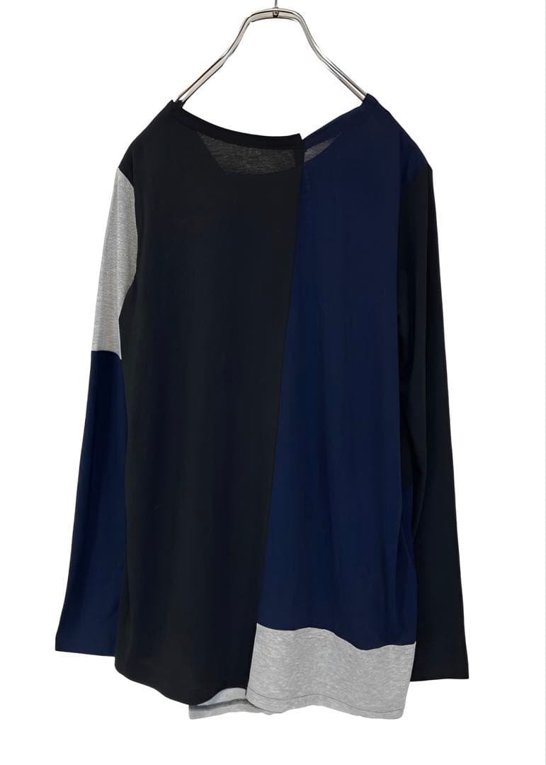 Y's ワイズ 美品 22SS 3 SHADE PATCHED カットソー2