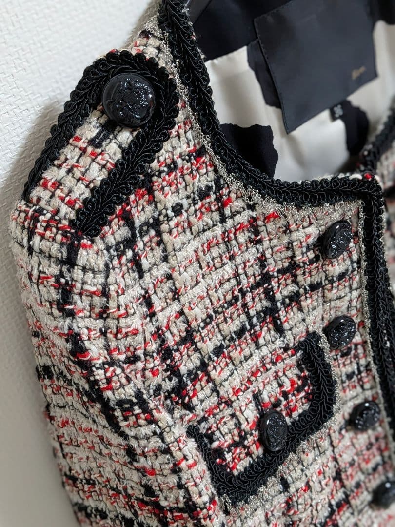 【未使用】sov.　ツイードジャケット&パンツ　セットアップ