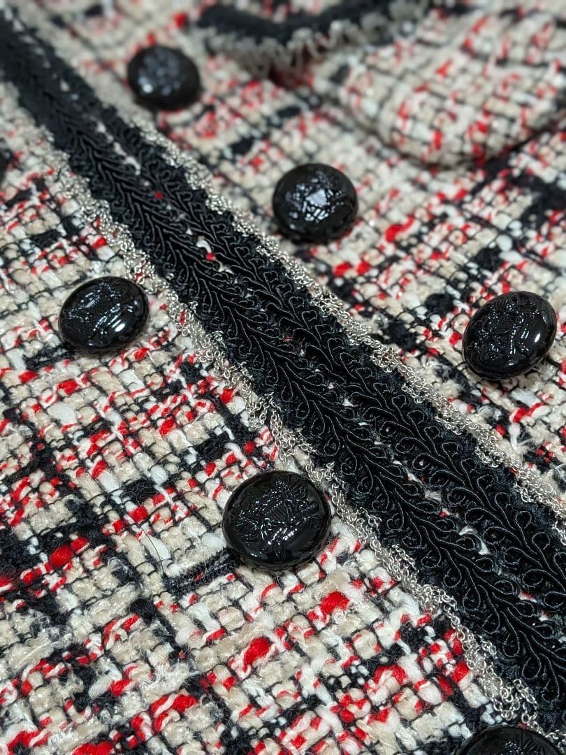 【未使用】sov.　ツイードジャケット&パンツ　セットアップ