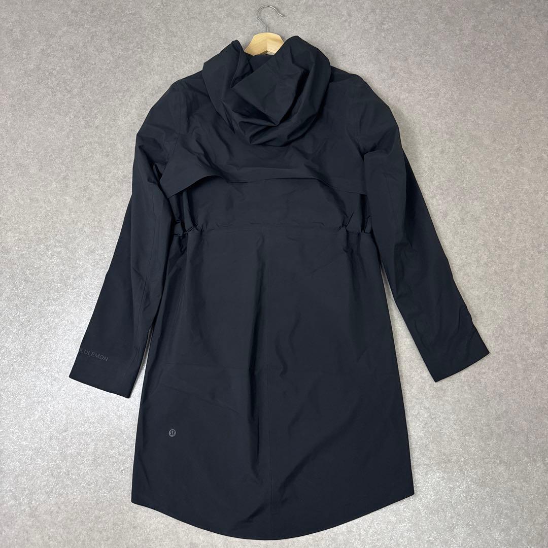 Lululemon ルルレモン ナイロンジャケット ロング丈 黒