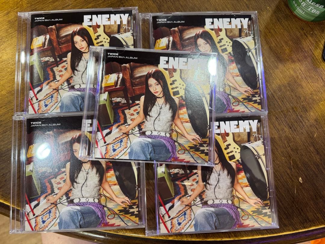 TWICE ENEMY ジャパンオリジナルアルバム 5枚セット ツウィ版