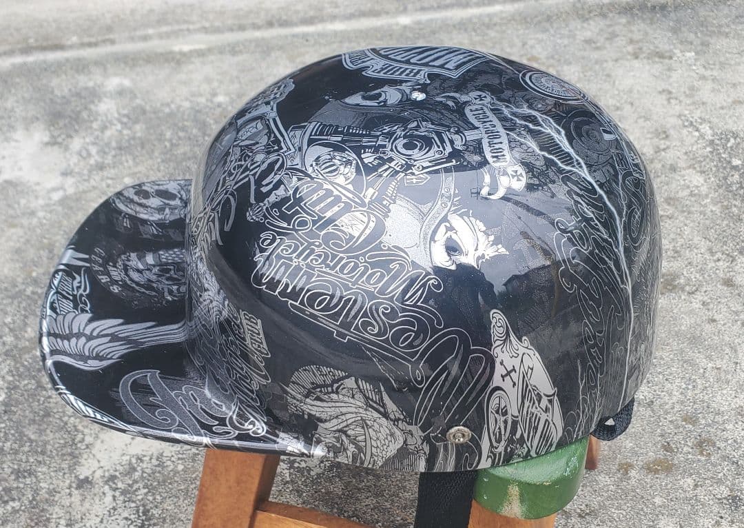 ストリート系グラフィックヘルメットバイク ハーレー