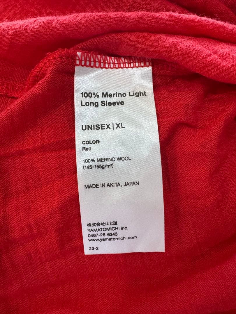 山と道　100% Light Merino Long Sleeve