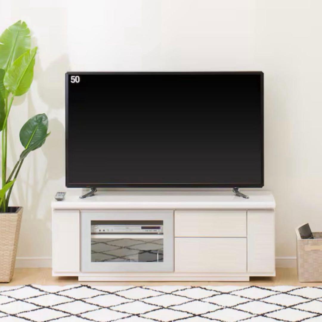 美品✨【ニトリ】テレビ台 ローボード 125cm パルサー 木目ライトブラウン