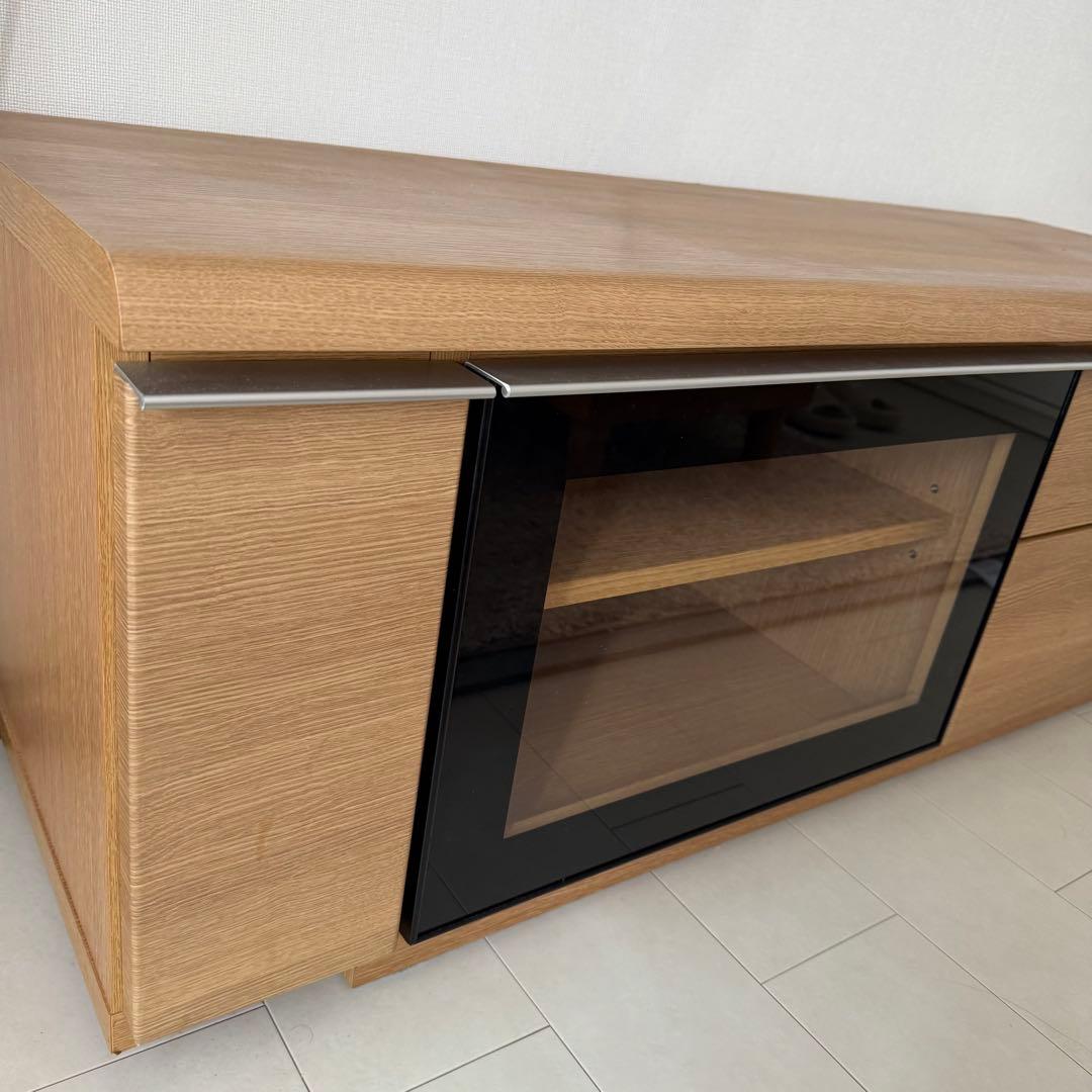 美品✨【ニトリ】テレビ台 ローボード 125cm パルサー 木目ライトブラウン