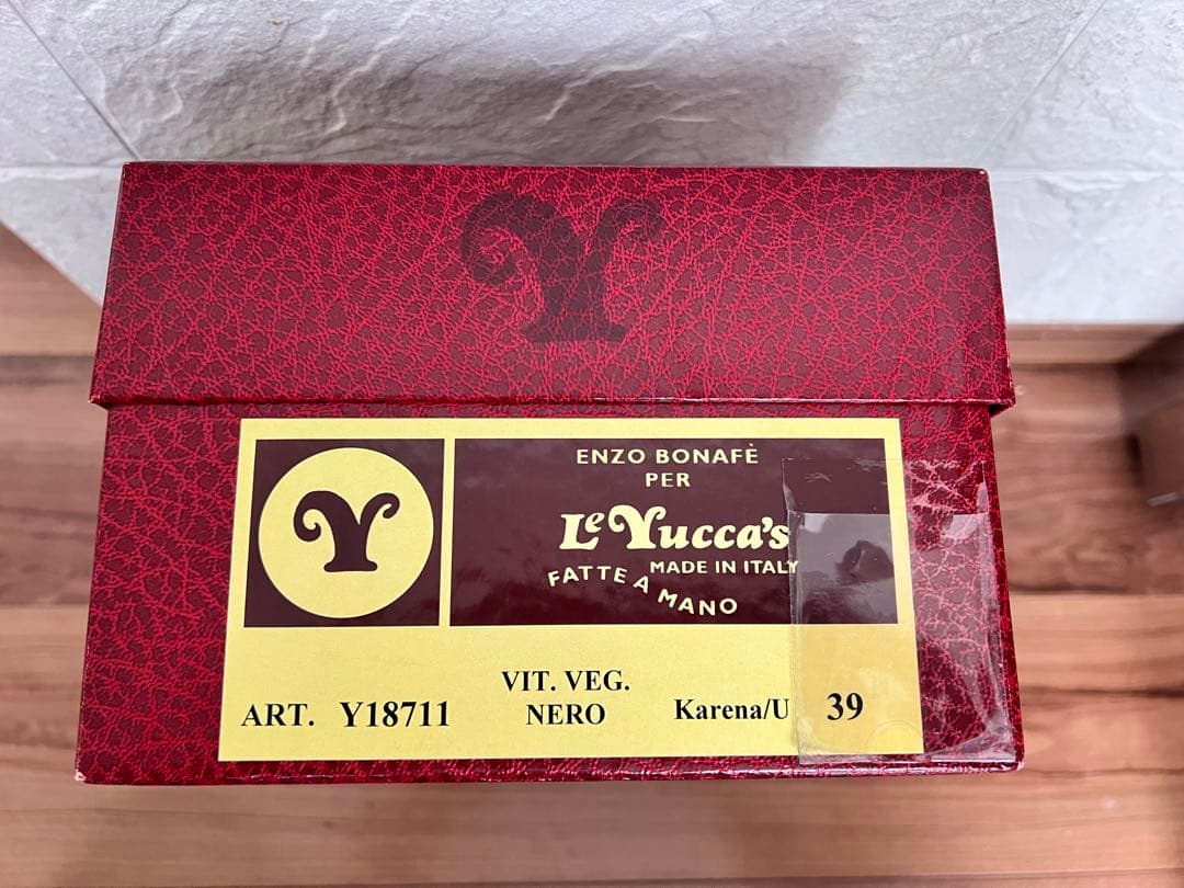 靴 Le Yucca's U-Tip 39 vibram