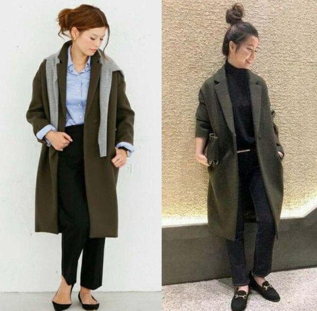 MUSE de Deuxieme Classe　二重織りチェスターコート