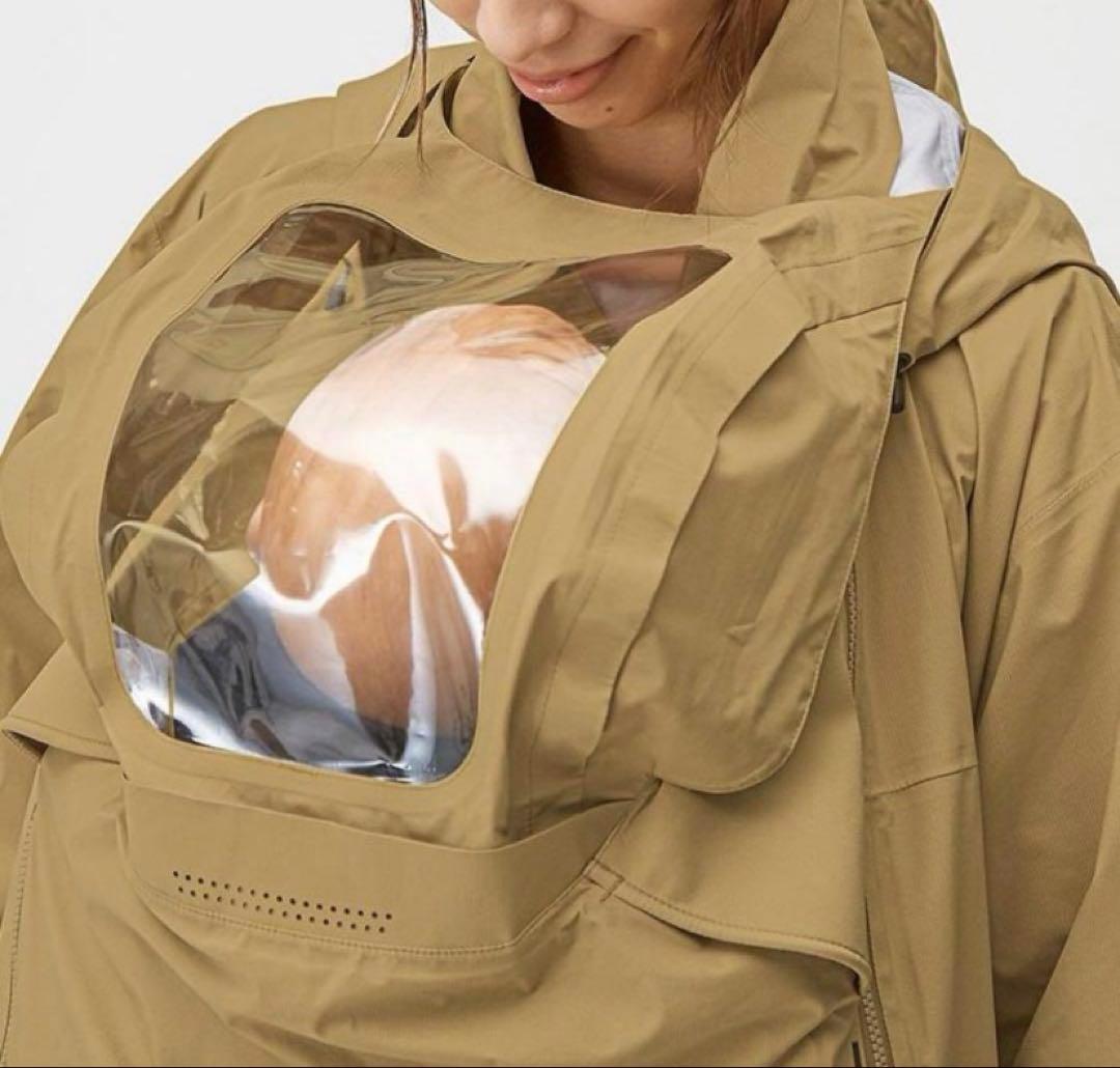 ノースフェイス　マタニティ　レインコート　ピッカパック　定価4.9万　新品　値下