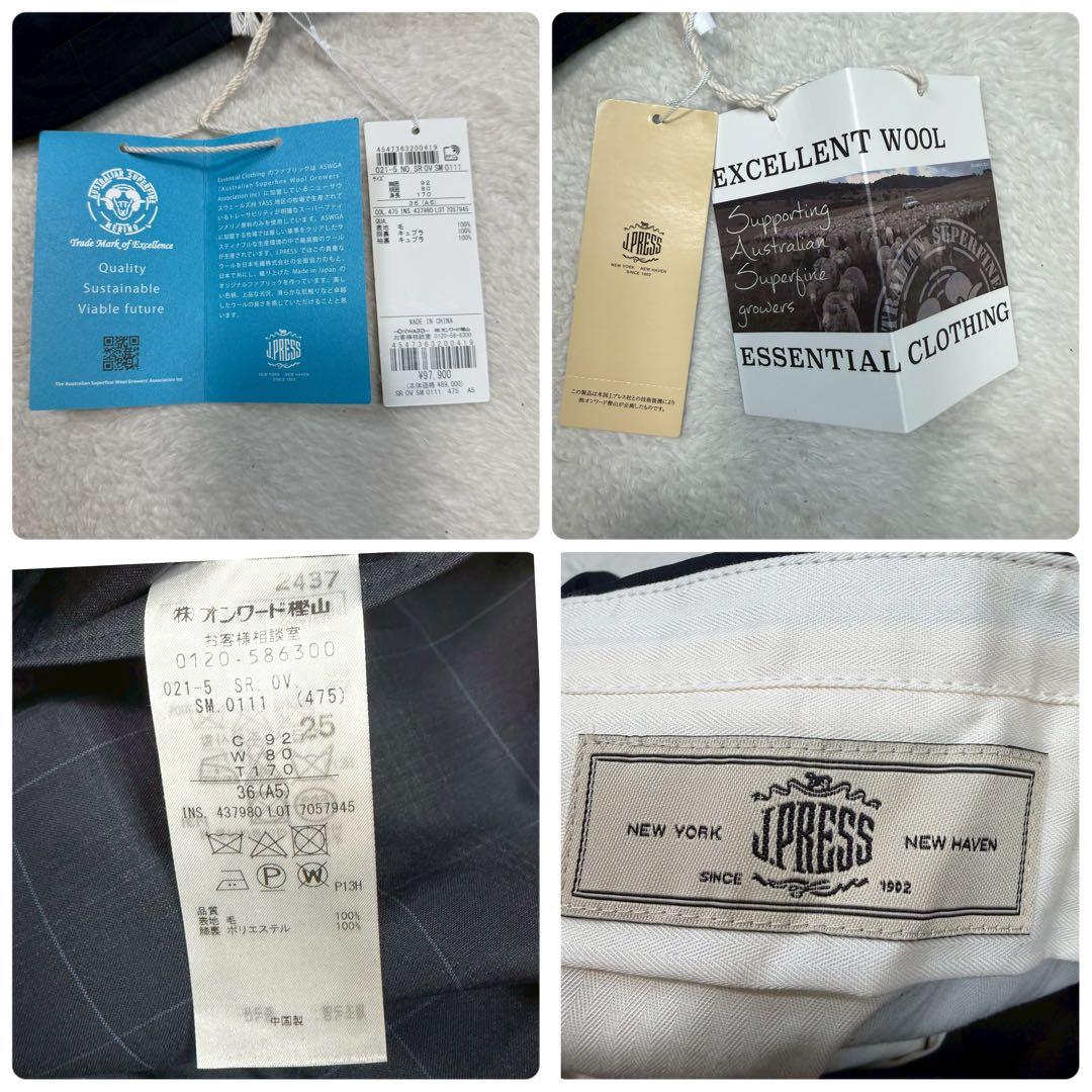 新品 2023年モデル J.PRESS スーツ セットアップ チェック 2B