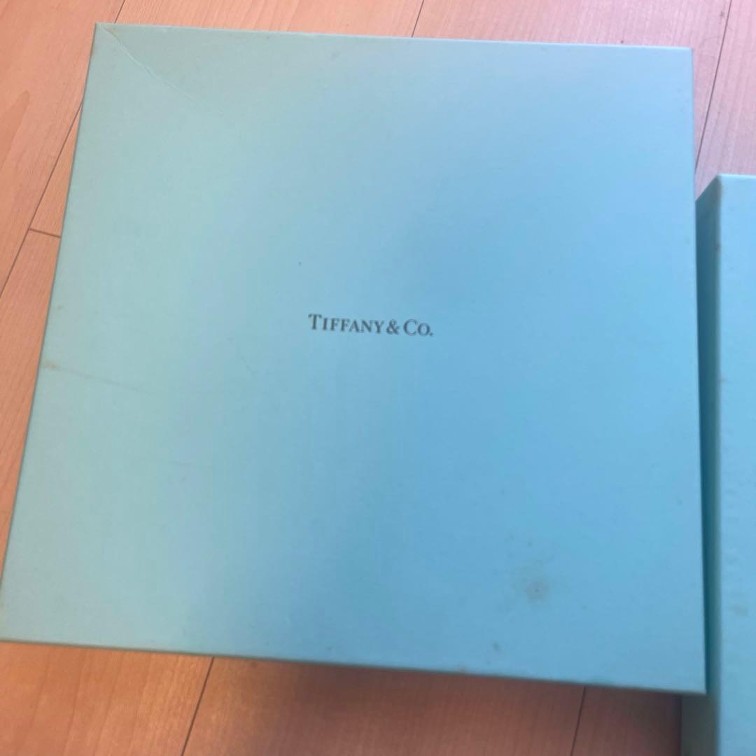 【なお】TIFFANY＆Co ブルー ボックス プレート 大皿2枚