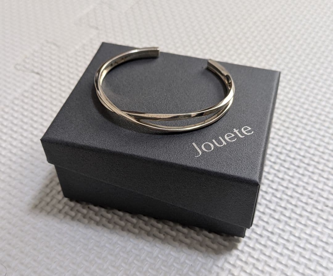 Jouete ジュエッテ ツイスト 捻り ひねり シルバー バングル