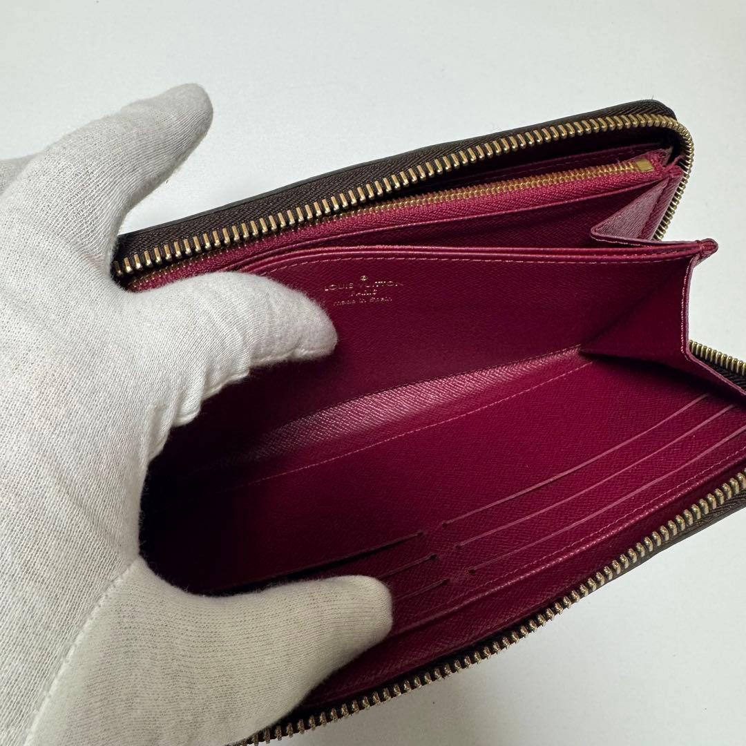 ルイヴィトン モノグラム フューシャ ピンク ジッピーウォレット