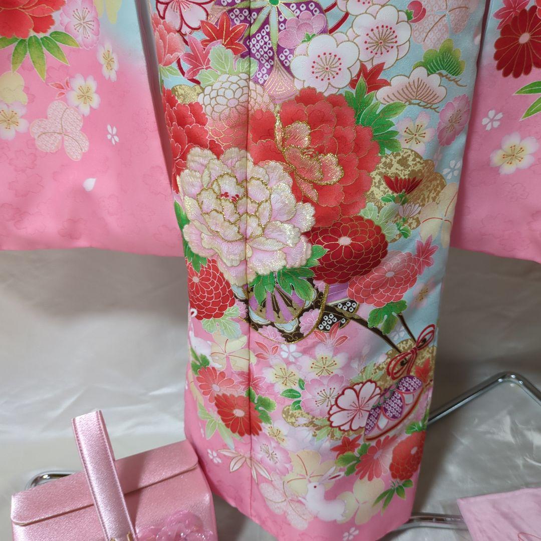 七五三 ７歳女の子おしゃれ着物セット