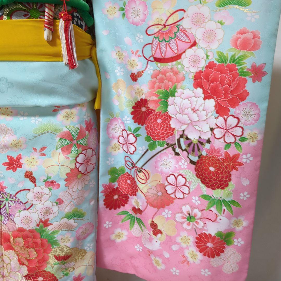 七五三 ７歳女の子おしゃれ着物セット