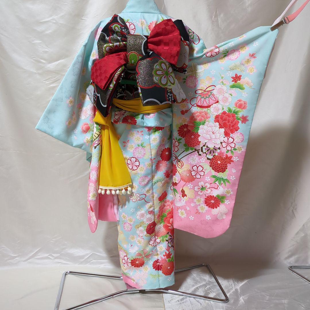 七五三 ７歳女の子おしゃれ着物セット