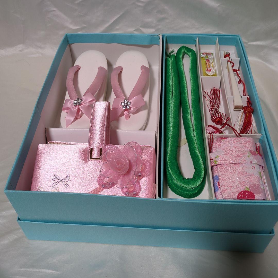 七五三 ７歳女の子おしゃれ着物セット