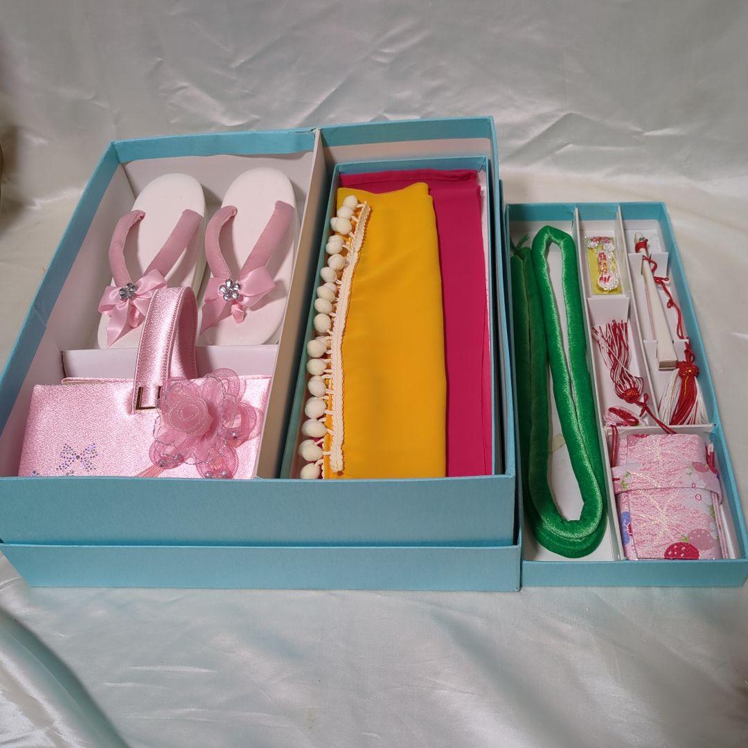 七五三 ７歳女の子おしゃれ着物セット