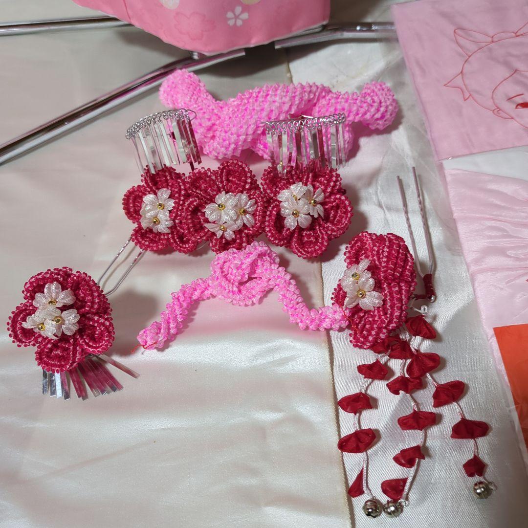 七五三 ７歳女の子おしゃれ着物セット