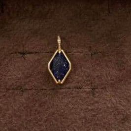 アガット agete 紫金石 K10 チャーム