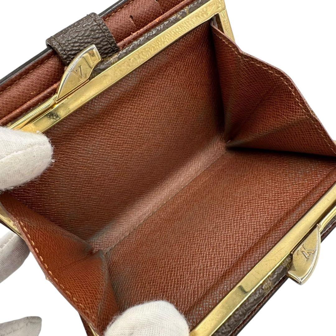【美品】ルイヴィトン モノグラム ポルトフォイユ ヴィエノワ がま口財布