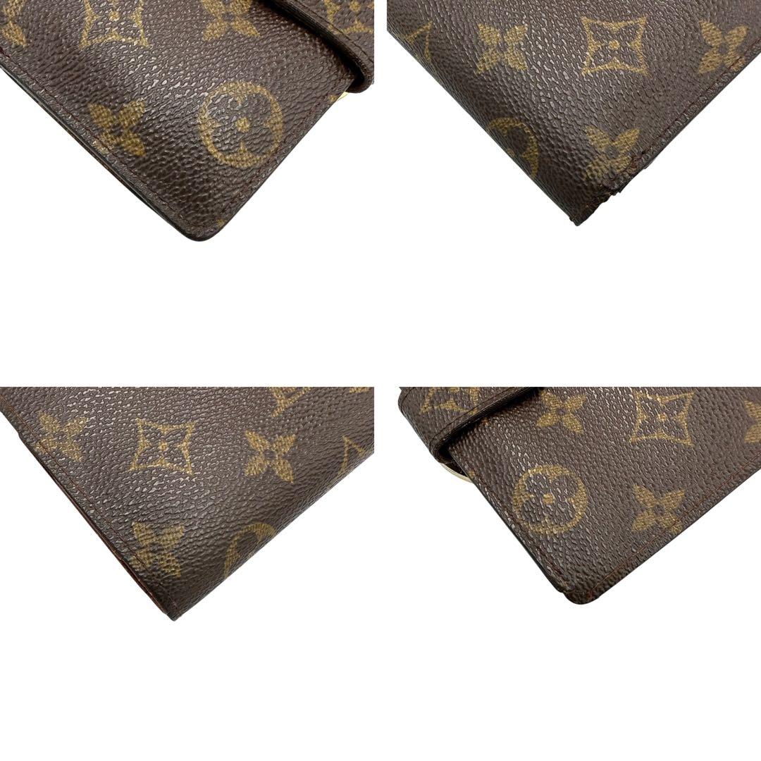 【美品】ルイヴィトン モノグラム ポルトフォイユ ヴィエノワ がま口財布