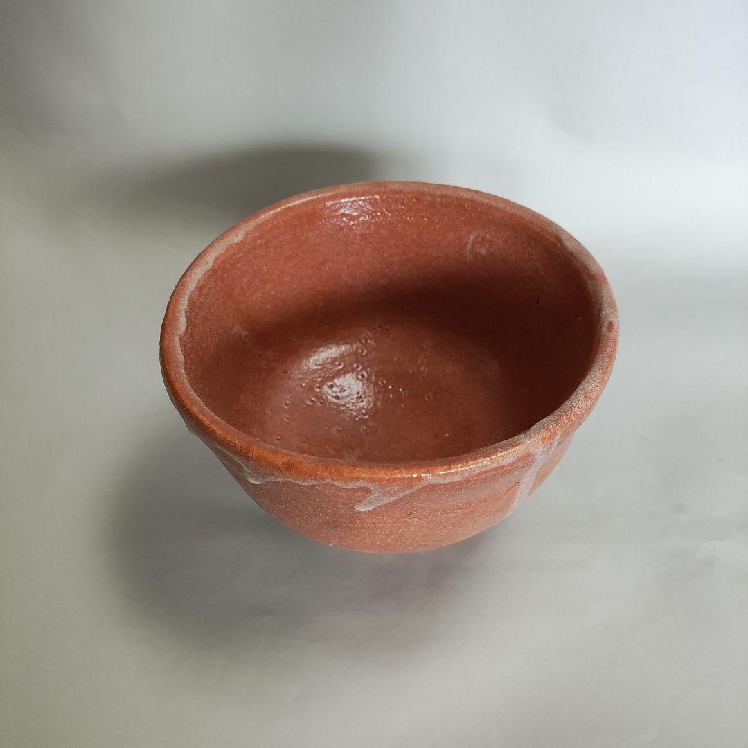 鈴木五郎　紅粉引茶碗 鯉江良二