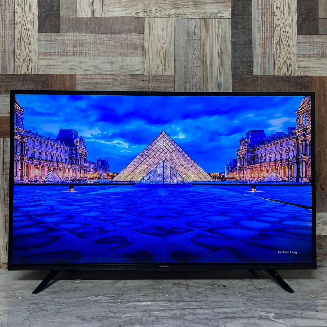 グッチさん受渡専用アイリスオーヤマ43型4K液晶テレビWチューナー裏番組録画可