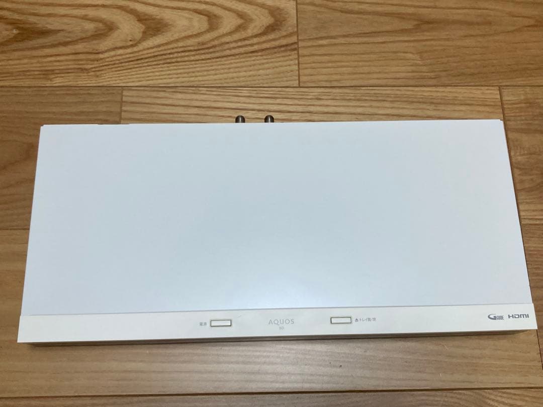 E) SHARP AQUOSブルーレイレコーダー 2B-C10CW2 2020年