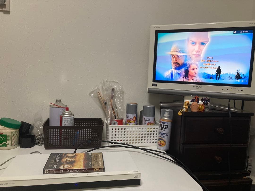 E) SHARP AQUOSブルーレイレコーダー 2B-C10CW2 2020年