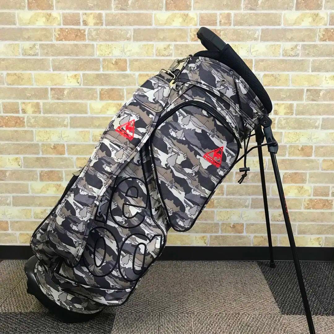 ルコックスポルティフ 総柄スタンド式 キャディバック（8.5型）