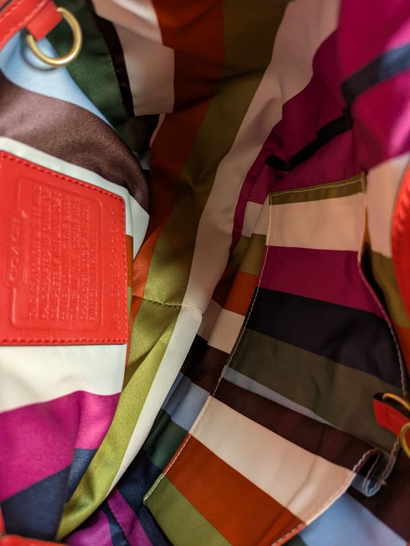 COACH コーチレッドエルゴ トートバッグ レザー未使用品