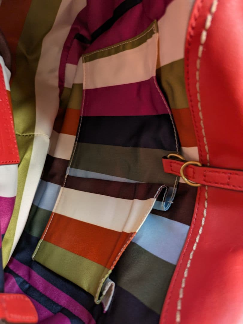 COACH コーチレッドエルゴ トートバッグ レザー未使用品