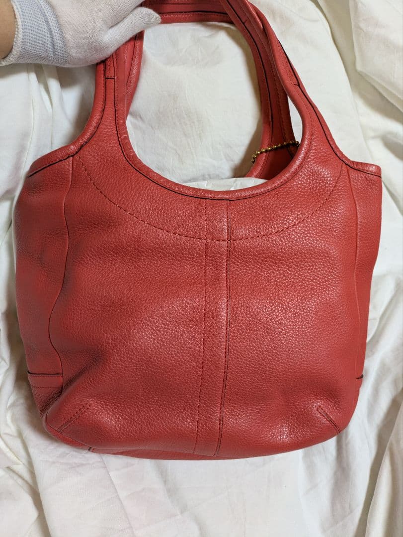 COACH コーチレッドエルゴ トートバッグ レザー未使用品