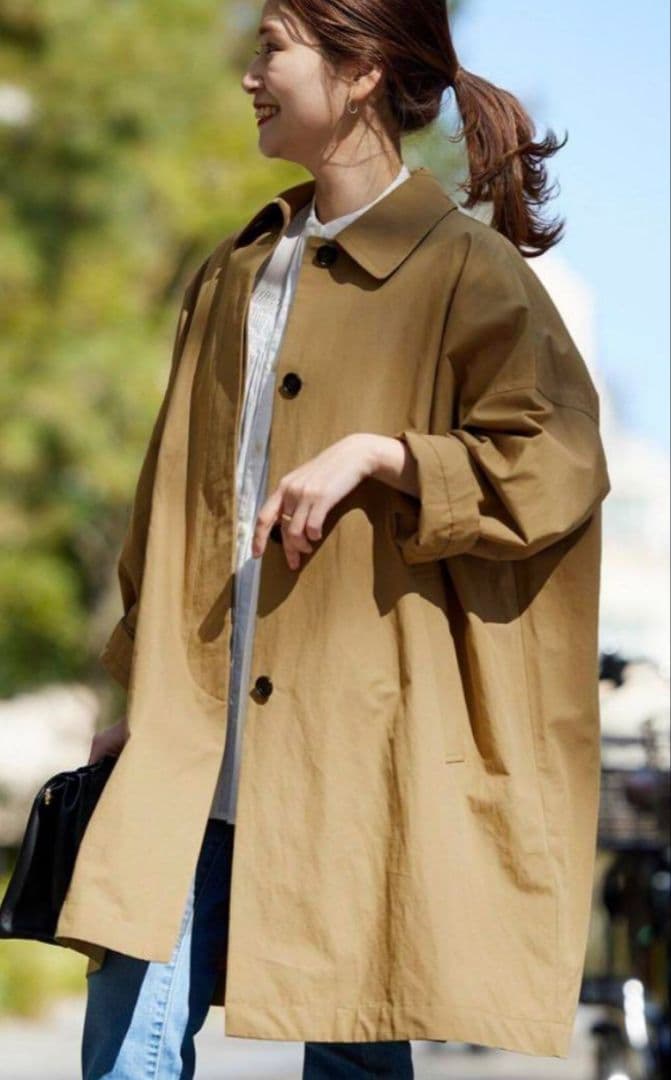 ✨お値下げ✨ジャーナルスタンダード　ハイカウントワイドステンカラーコート