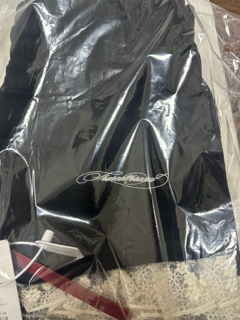 パンツ S jersey shorts lace theredthread